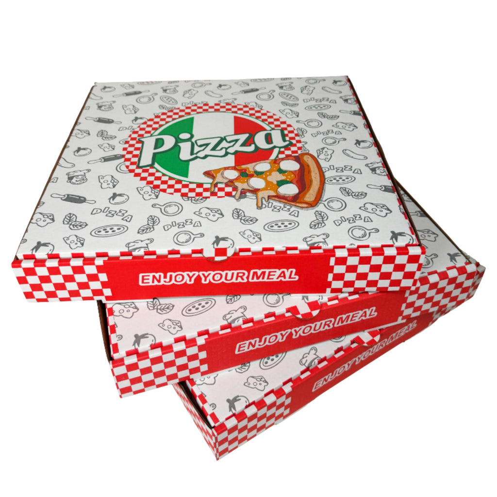 Pregnancy Announcement 12" Pizza Box - We're Having a Baby - 3 Pack