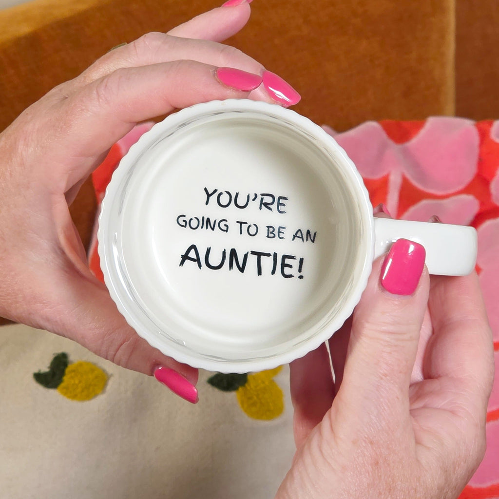 Surprise Keepsake Mug - You're Going to be an Auntie!