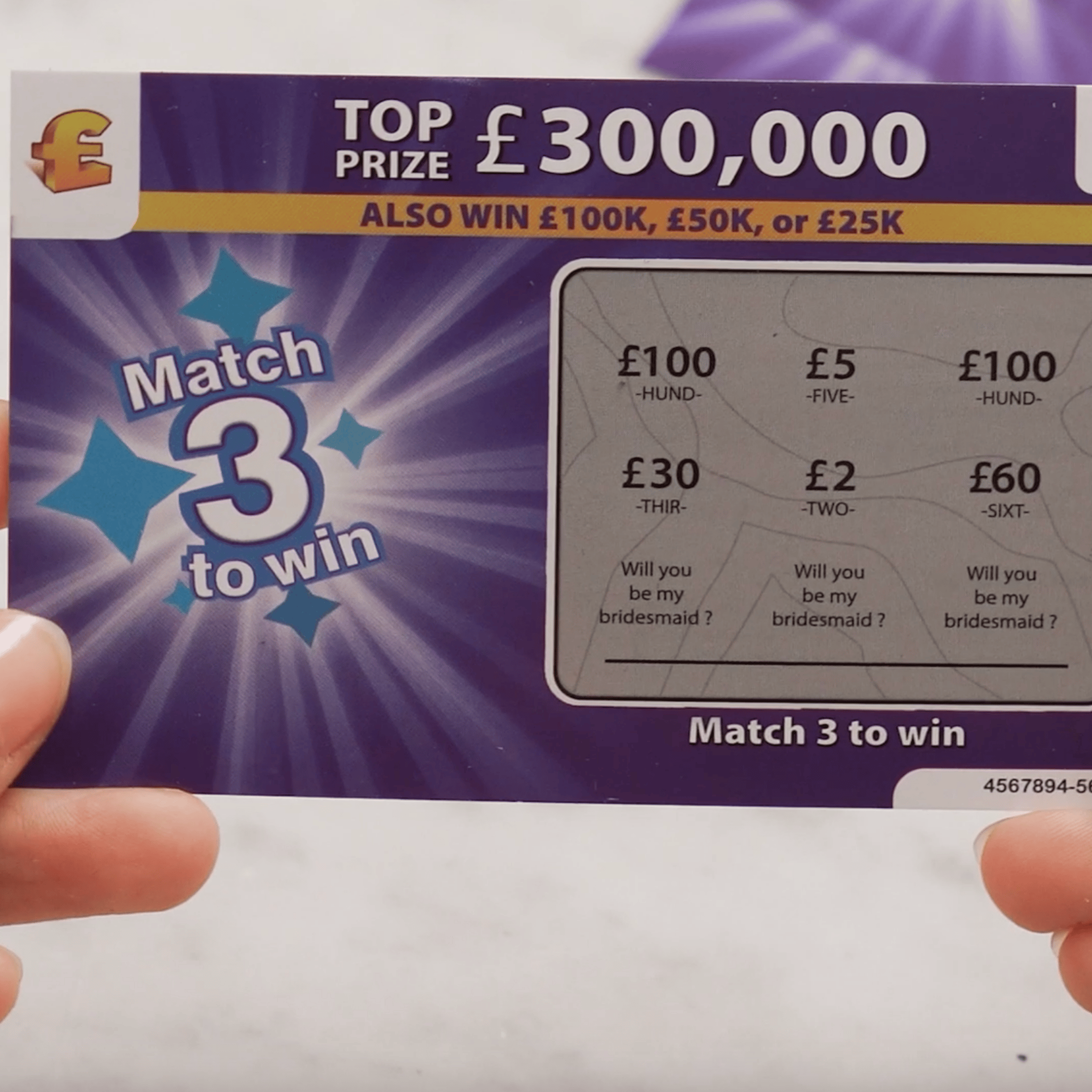 Scratch Card - Will you be my Bridesmaid?