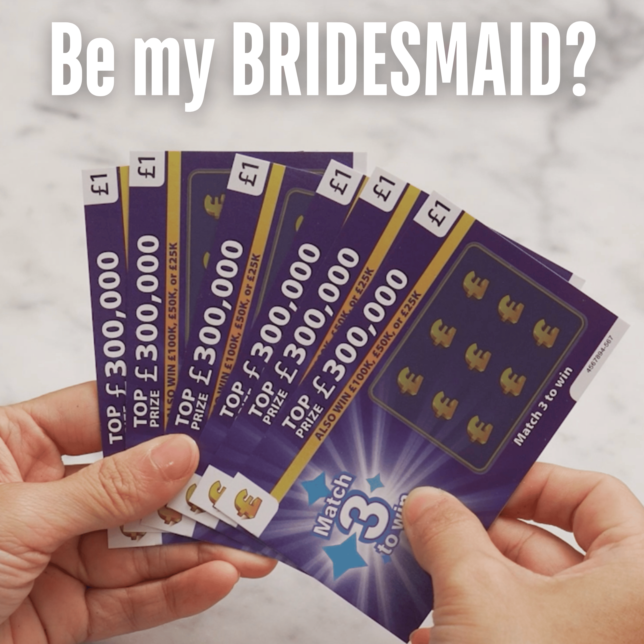 Scratch Card - Will you be my Bridesmaid?