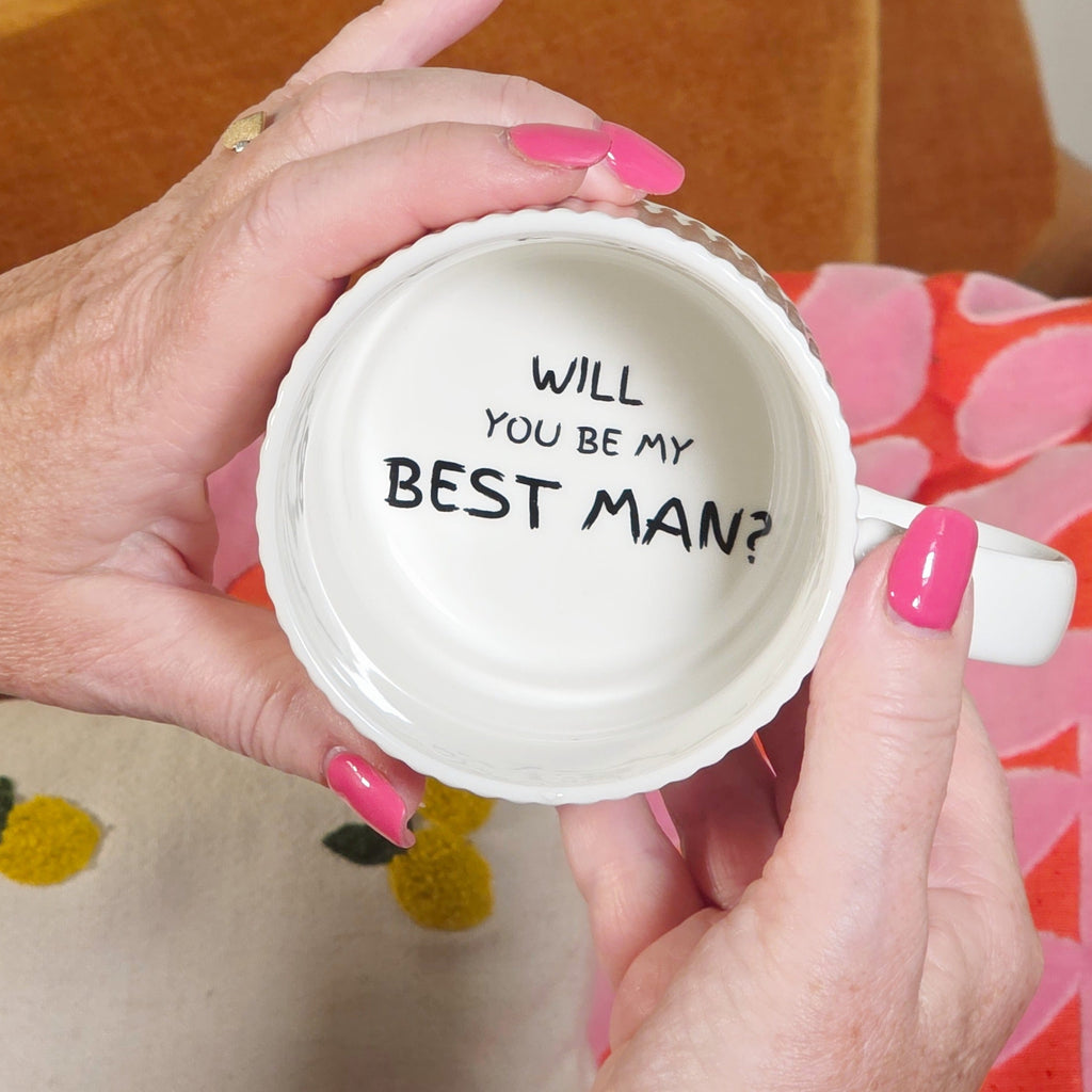 Surprise Keepsake Mug - Will You Be My Best Man?