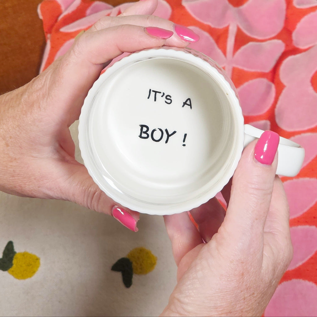 Surprise Gender Reveal Mug - It's a Boy!