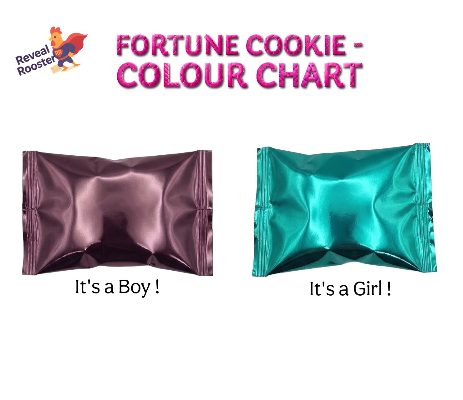 It's a Boy! Gender Reveal Fortune Cookies - 2 Pack