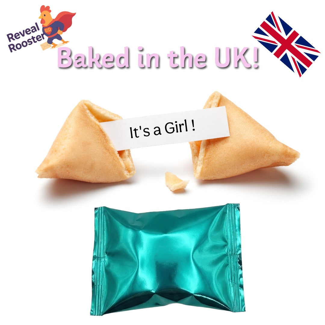 It's a Girl! Gender Reveal Fortune Cookies - 2 Pack