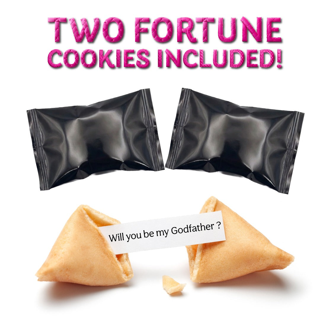 Will you be my Godfather? Proposal Fortune Cookies - 2 Pack