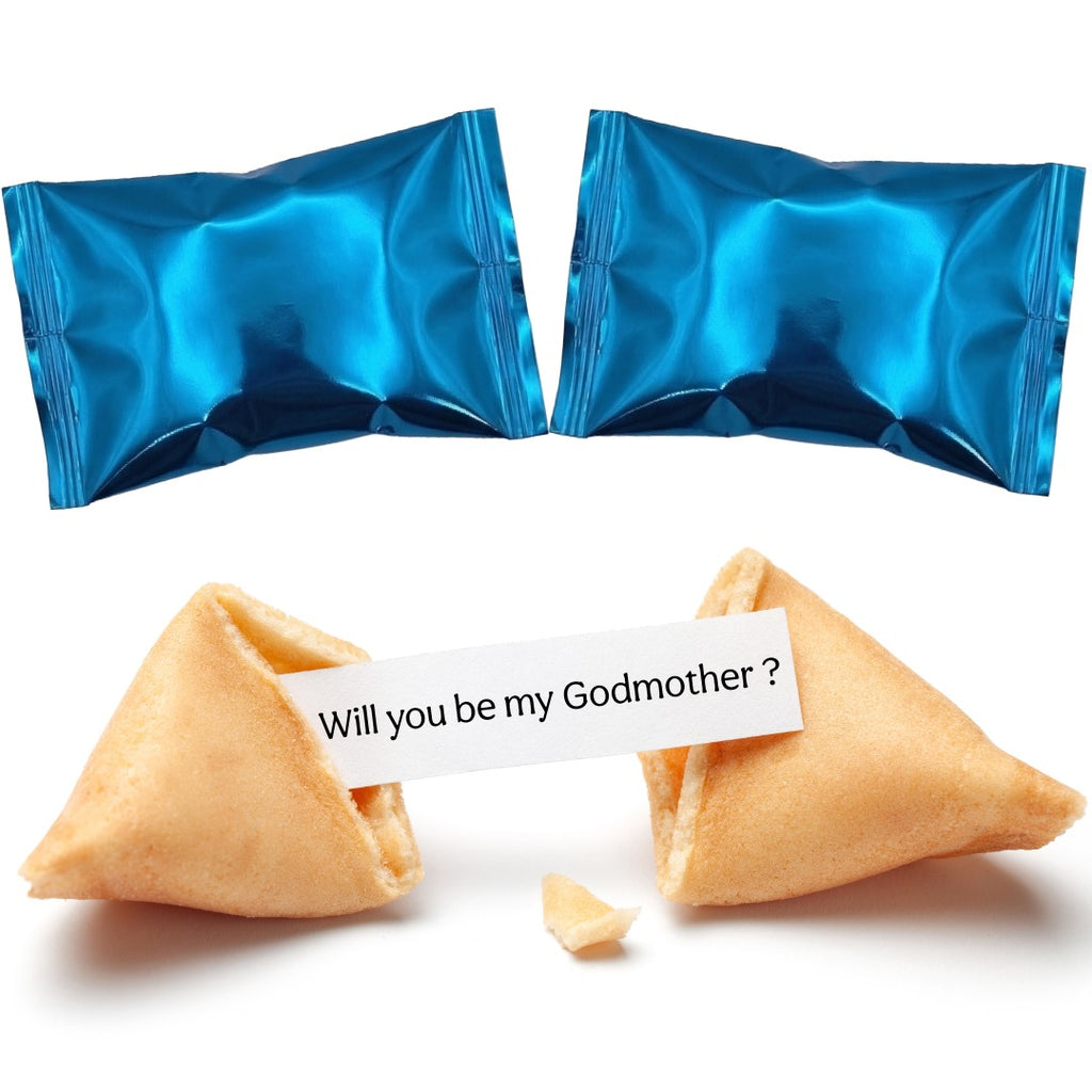 Will you be my Godmother? Proposal Fortune Cookies - 2 Pack