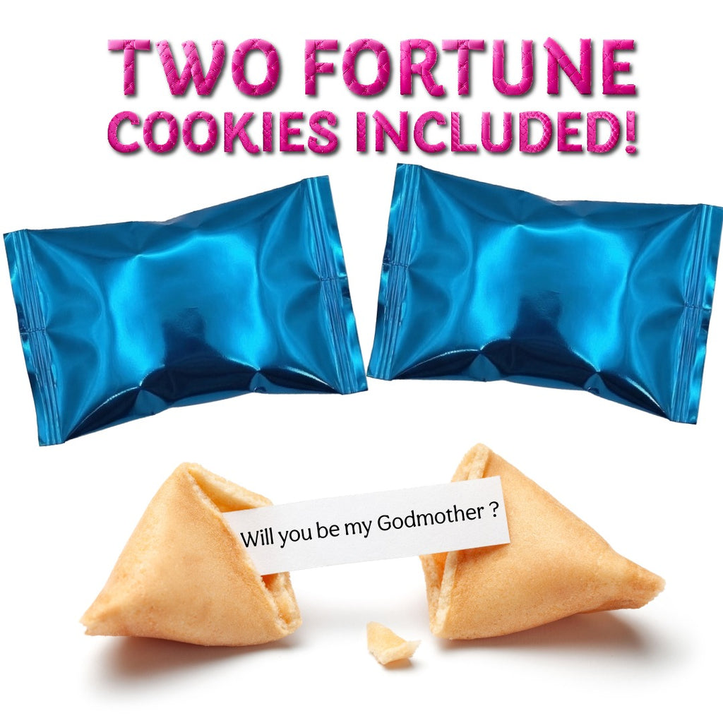 Will you be my Godmother? Proposal Fortune Cookies - 2 Pack