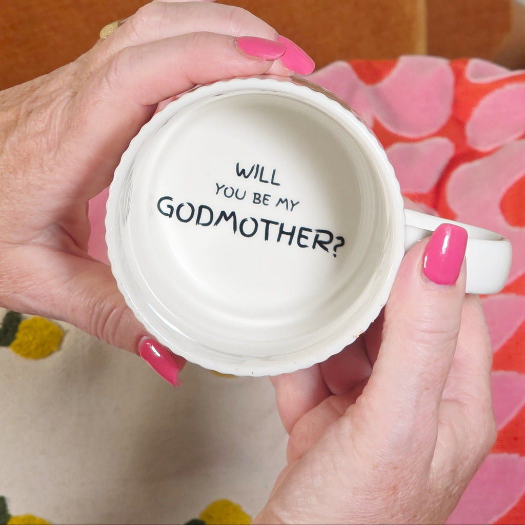 Surprise Keepsake Mug - Will You Be My Godmother?