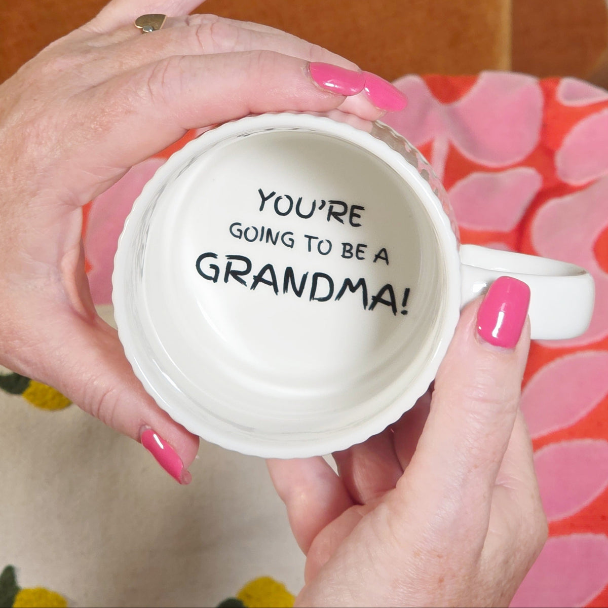 Surprise Keepsake Mug - You're Going to be a Grandma!