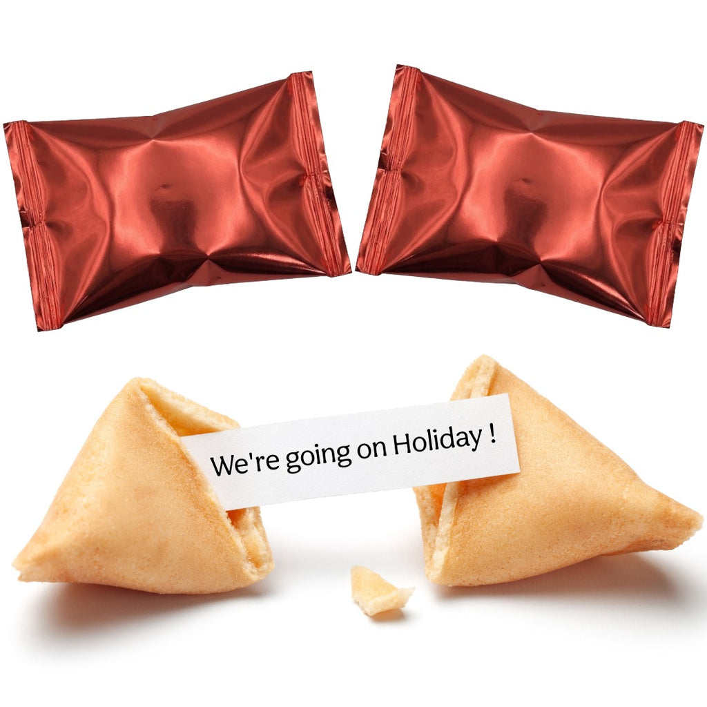 We're going on Holiday! Surprise Reveal Fortune Cookies - 2 Pack
