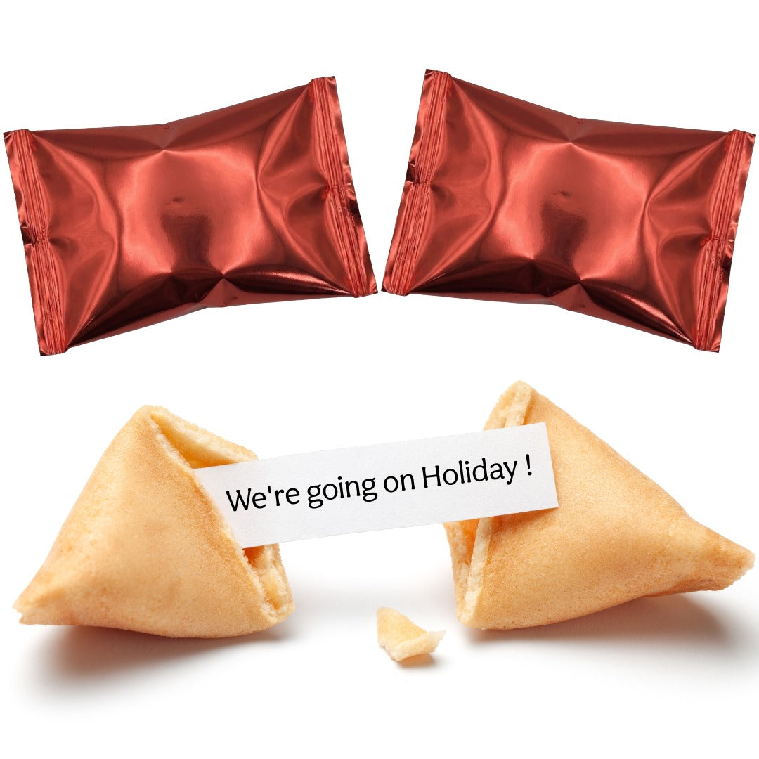 We're going on Holiday! Surprise Reveal Fortune Cookies - 2 Pack