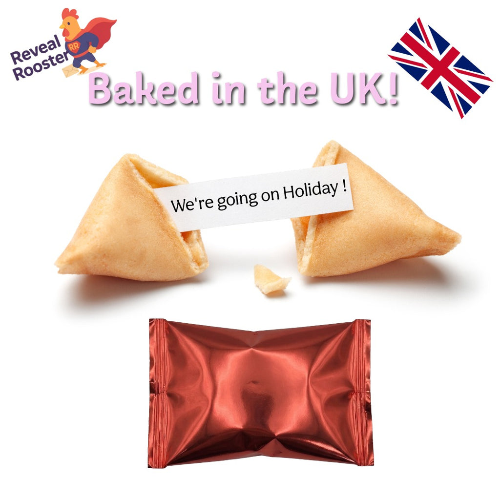 We're going on Holiday! Surprise Reveal Fortune Cookies - 2 Pack