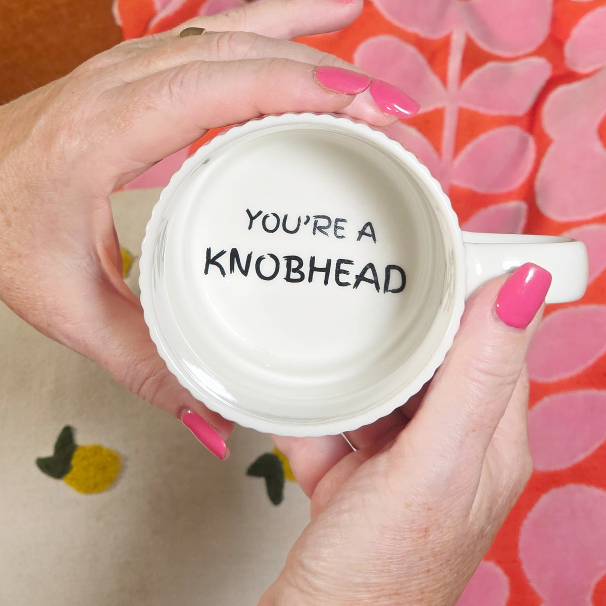 Surprise Novelty Joke Mug - You're a Konbhead