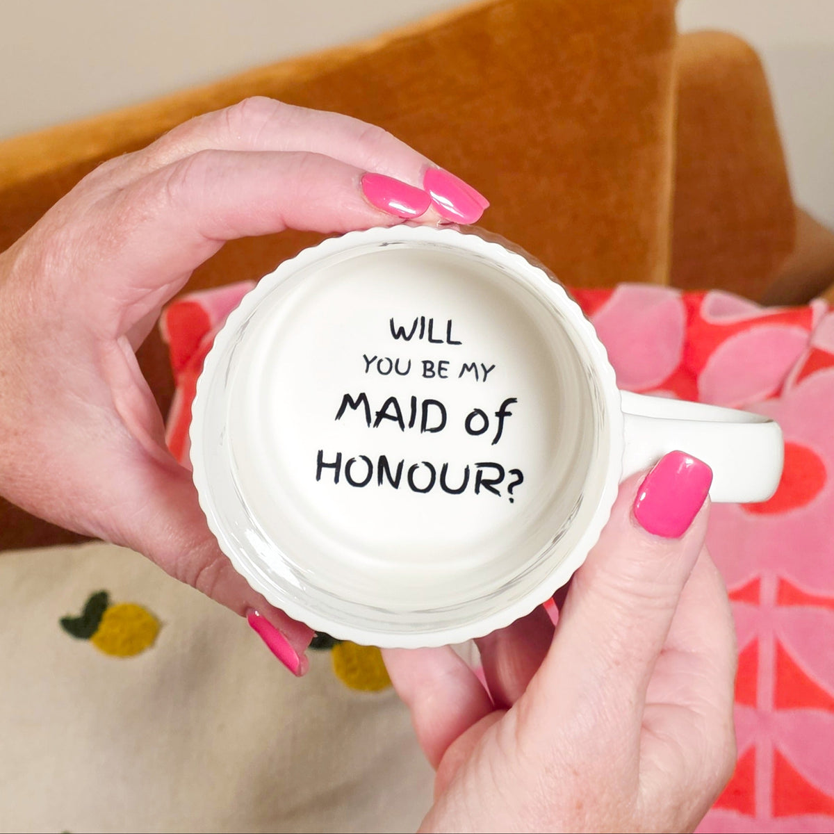 Surprise Keepsake Mug - Will You Be My Maid of Honour?