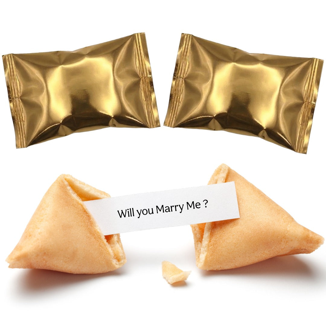 Will you Marry Me? Proposal Fortune Cookies - 2 Pack