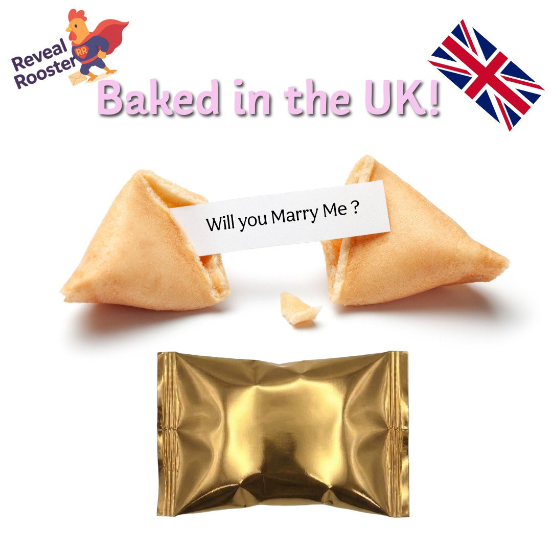 Will you Marry Me? Proposal Fortune Cookies - 2 Pack
