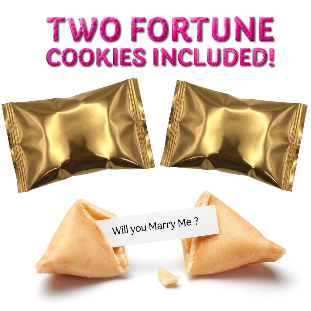 Will you Marry Me? Proposal Fortune Cookies - 2 Pack