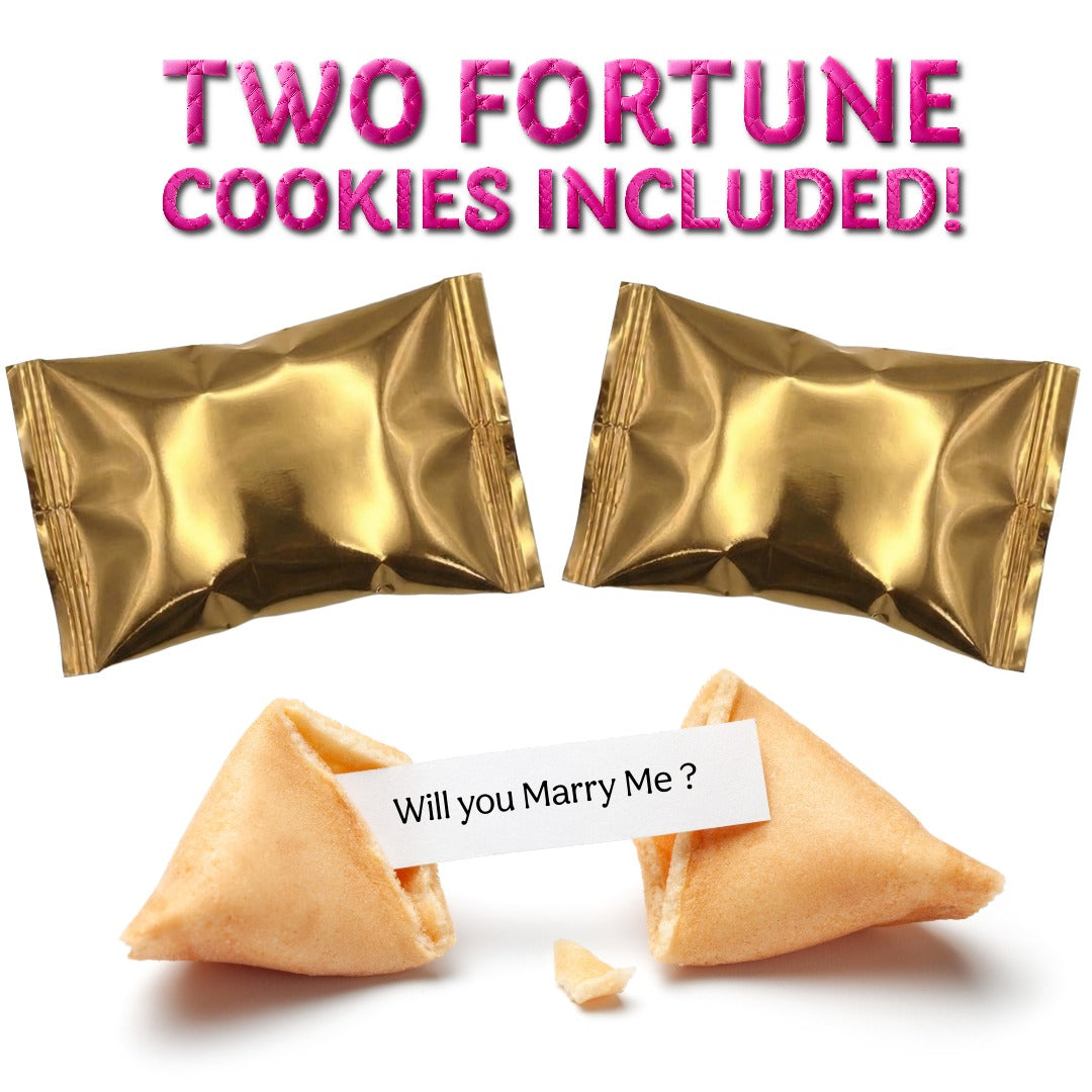 Will you Marry Me? Proposal Fortune Cookies - 2 Pack