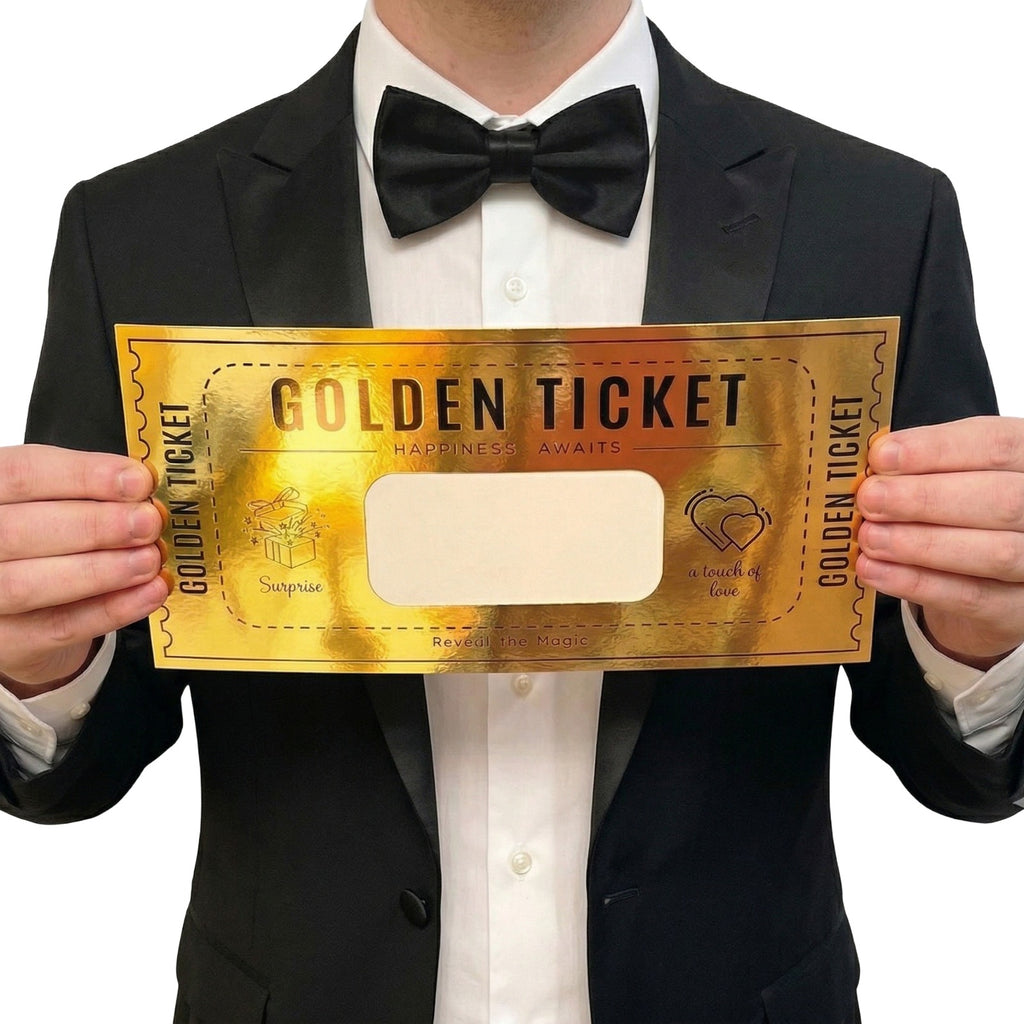 Gift Golden Ticket - Scratch to Reveal