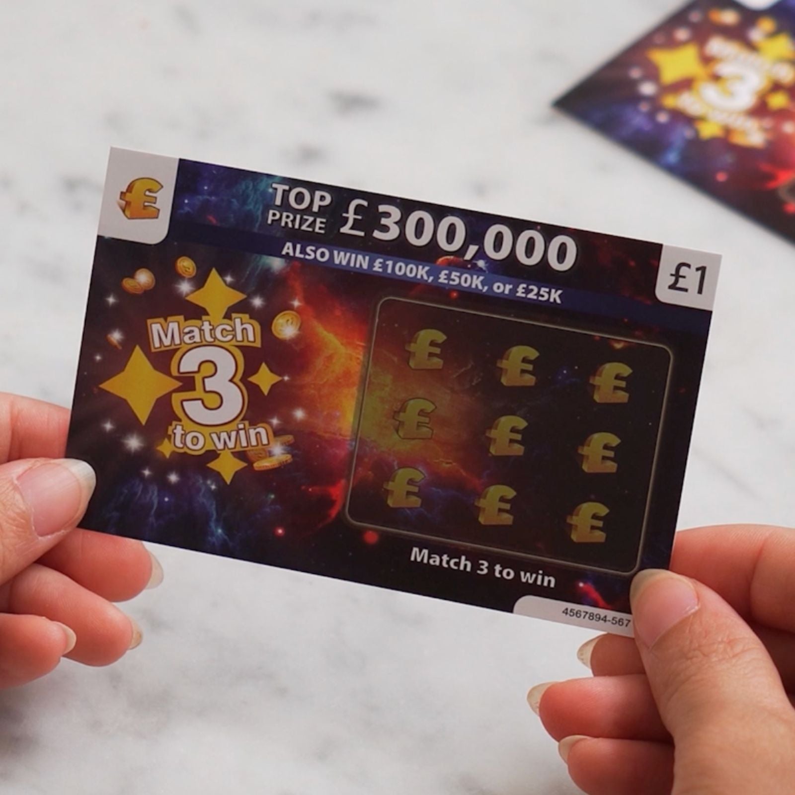 Scratch Card - Will you be our Usher?