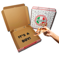 Gender Reveal Pizza Box 12" - It's a Boy Gender Reveal Surprise -3 Pack