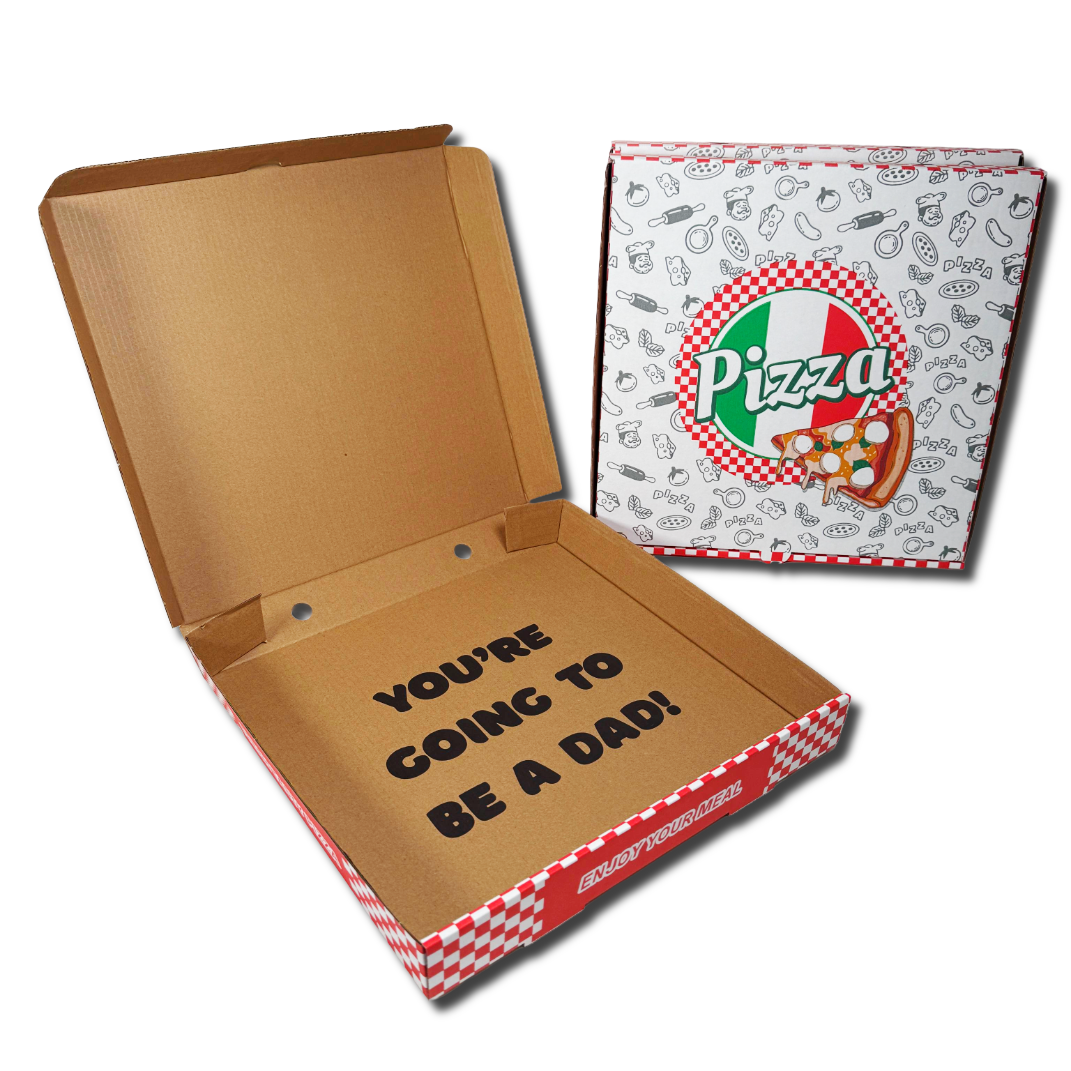 Baby Announcement Pizza Box 12" - You're Going to be a Dad! - 1 Pack