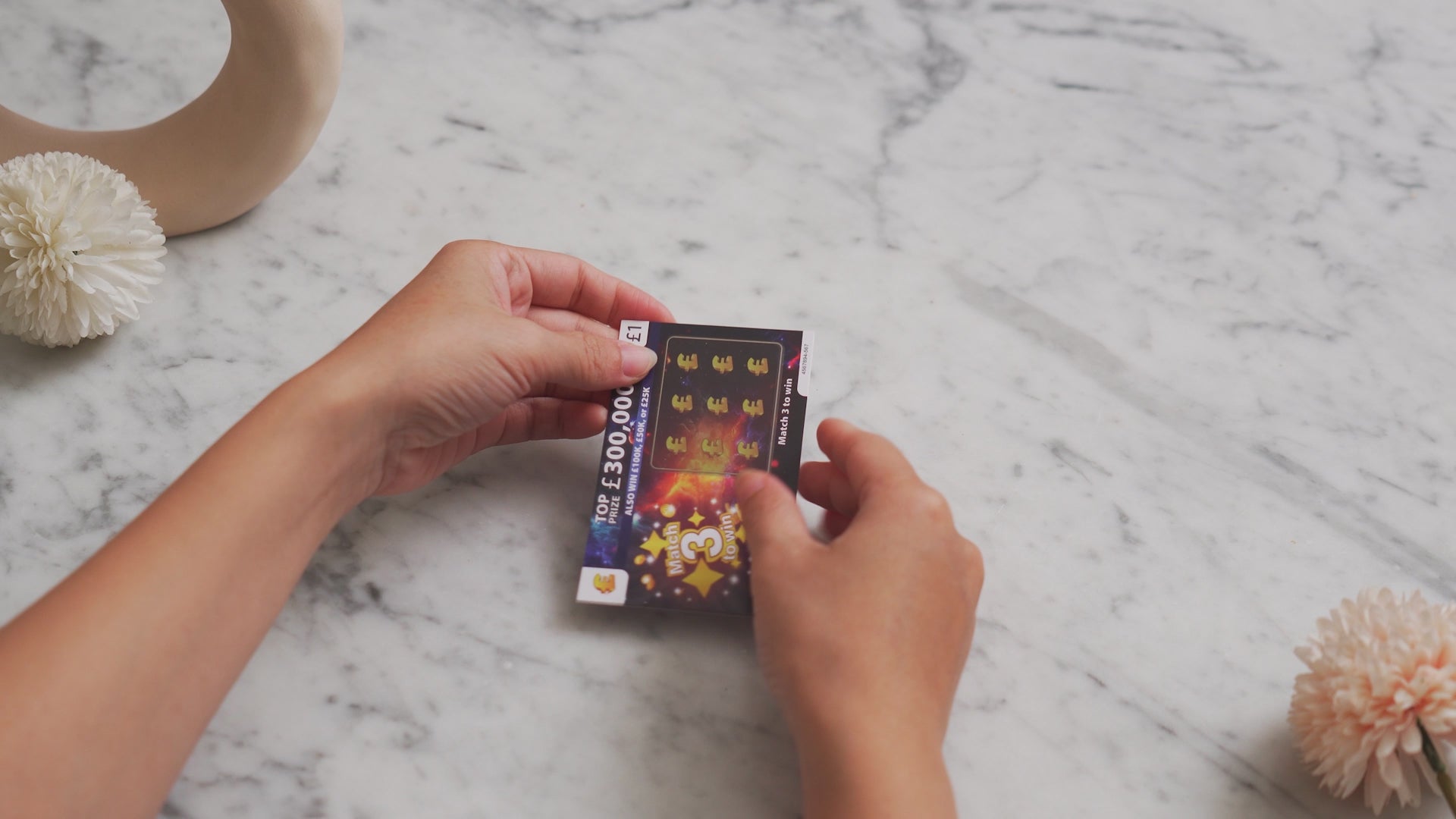Scratch Card - Will you be our Usher?
