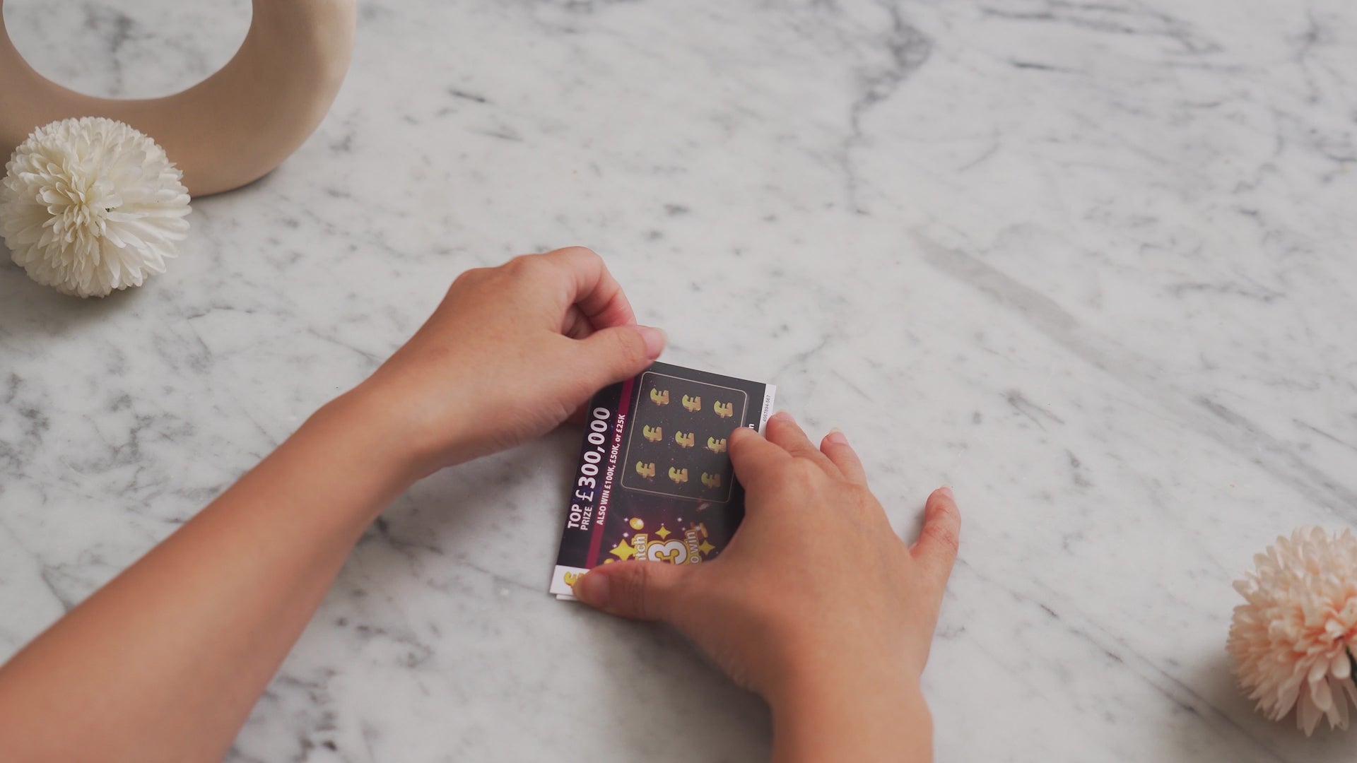 Scratch Card - Will you be our Witness?